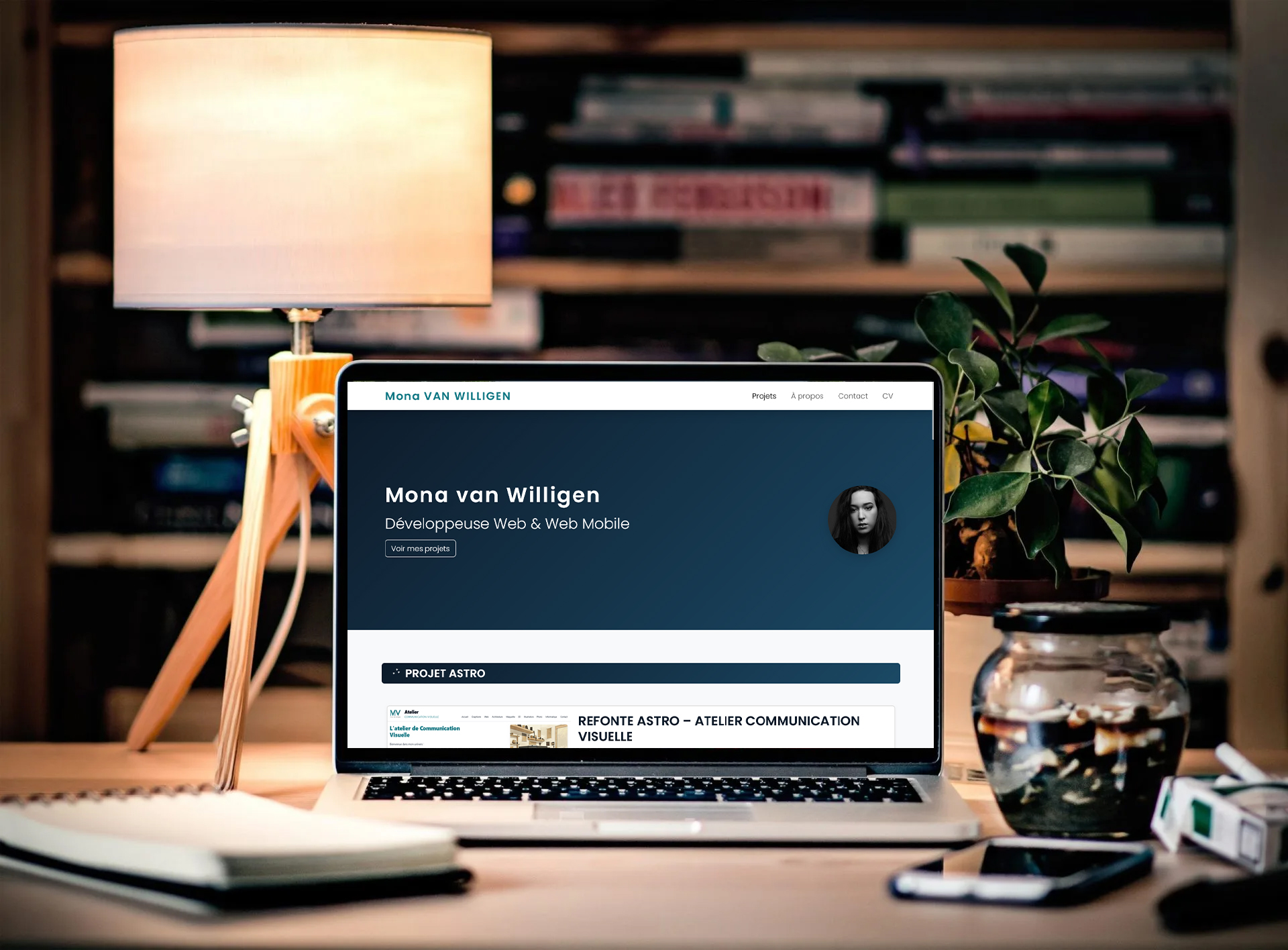 Image du projet Portfolio Dev Web